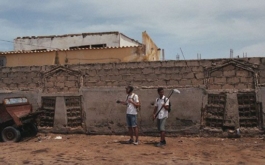 il collettivo TFTF al lavoro a Saint Louis in Senegal
